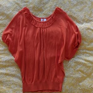 Moth dolman short sleeve sweater